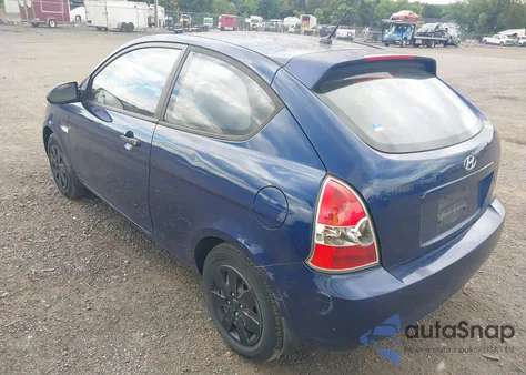 2008 Hyundai Accent Gs from USA, damaged, VIN KMHCM36C38U067602
